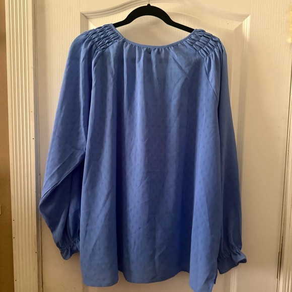 Jessica Simpson Light Blue Blouse Size XL - Picture 8 of 12
